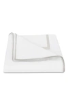 Matouk Louise 500 Thread Count Duvet Cover In Silver