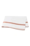 Matouk Louise 500 Thread Flat Sheet In Shell