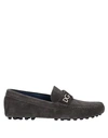 Dolce & Gabbana Loafers In Steel Grey