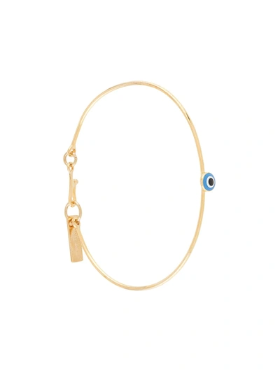 Isabel Marant Lucky Bangle Bracelet In Gold