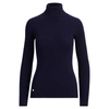 Ralph Lauren Ribbed Turtleneck Sweater In Navy