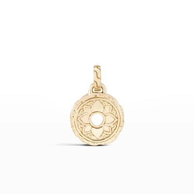 John Hardy Classic Chain 16.5mm Amulet Pendant In Gold