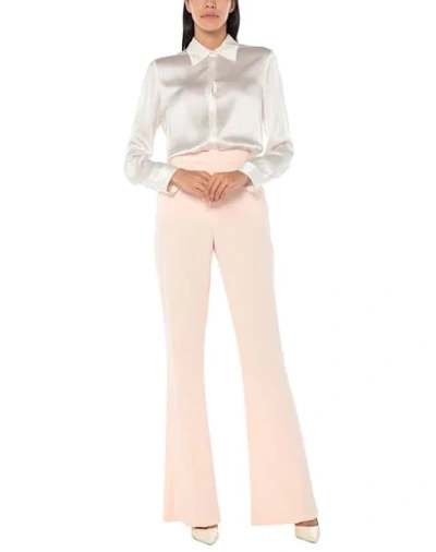 Elisabetta Franchi Casual Pants In Pale Pink