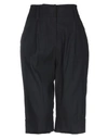 True Royal Woman Pants Black Size 4 Linen, Cotton, Polyamide, Elastane