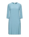 Manila Grace Short Dresses In Blue