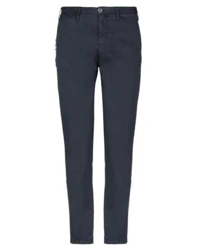 Pt Torino Casual Pants In Dark Blue