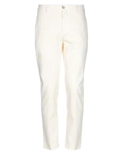 Aglini Casual Pants In Ivory