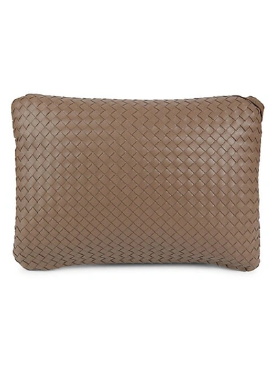 Bottega Veneta Rectangular Leather Pillow