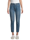 Re/done High-rise Ankle Cropped Jeans