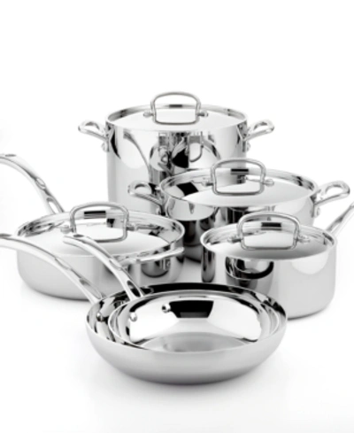 Cuisinart French Classic Tri-ply Stainless Steel 10 Piece Cookware Set