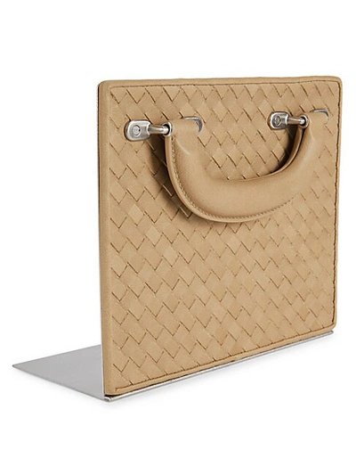 Bottega Veneta Leather Book End