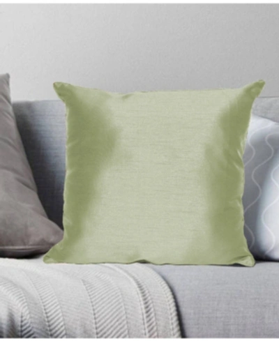 Universal Home Fashions Decorative Pillow, 18" X 18" In Lime