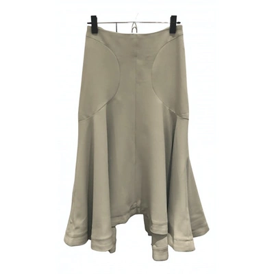 Pre-owned Totême Mid-length Skirt In Beige