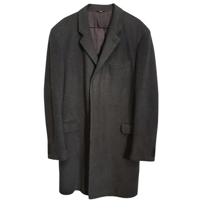 Pre-owned Helmut Lang Coat In Anthracite