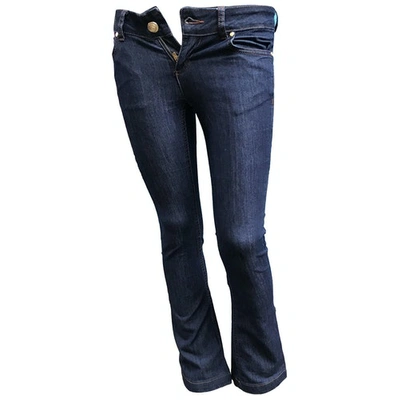 Pre-owned Bogner Slim Jeans In Blue