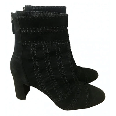 Pre-owned Alexandre Birman Ankle Boots In Black
