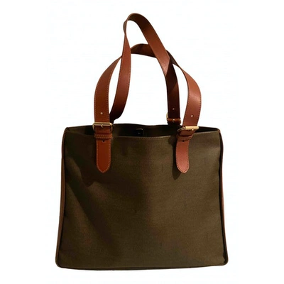 Pre-owned Fendi Cloth Bag In Brown