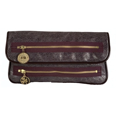Pre-owned Stella Mccartney Purple Clutch Bag
