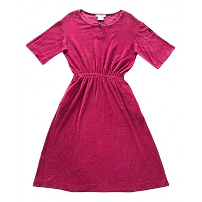 Pre-owned Ferragamo Mid-length Dress In Pink