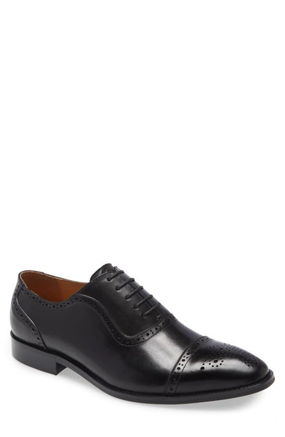Ike Behar Men's Handmade Hybrid Oxford Shoes Men's Shoes In Black