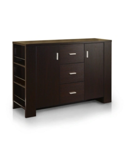 Furniture Of America Nathan Modern Buffet In Medium Bro