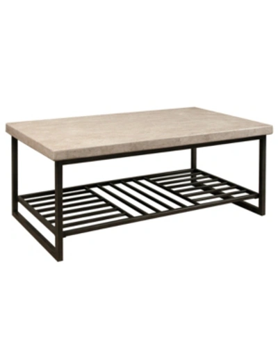 Furniture Capri Coffee Table In Alabaster