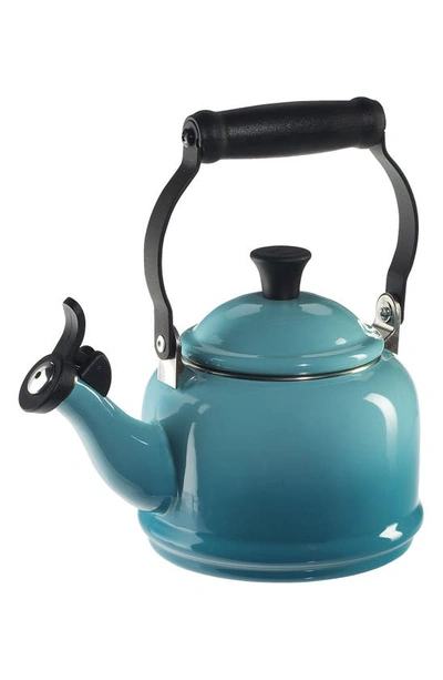 Le Creuset 1.25-quart Demi Kettle In Caribbean