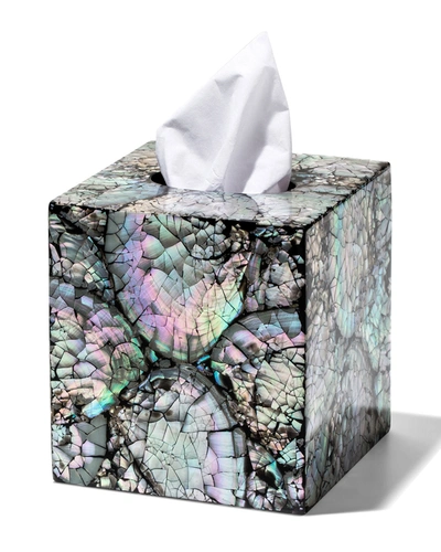 Ladorada Mother Of Pearl Tissue Box Cover