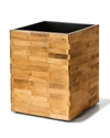 Ladorada Bamboo Veneer Wastebasket