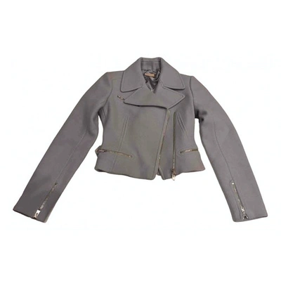 Pre-owned Alaïa Wool Jacket In Grey