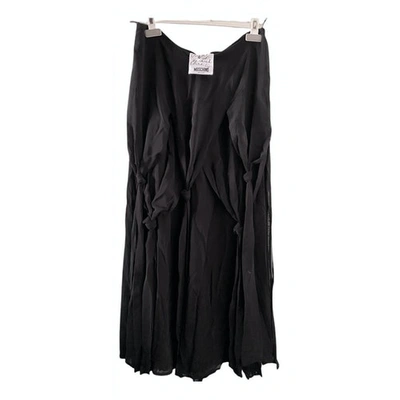 Pre-owned Moschino Cheap And Chic Maxi Skirt In Black