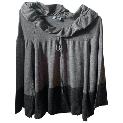 Pre-owned Philosophy Di Alberta Ferretti Wool Knitwear In Grey