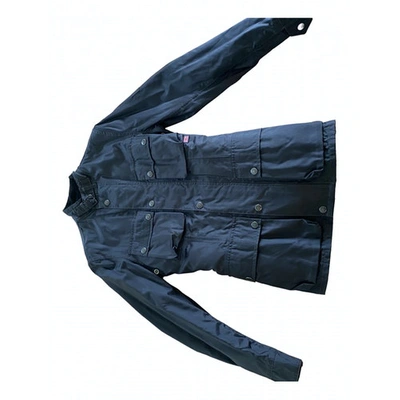 Pre-owned Belstaff Black Polyester Coat