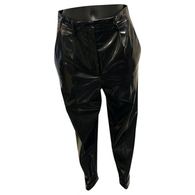 Pre-owned N°21 Trousers In Black