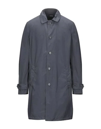 Aspesi Full-length Jacket In Slate Blue