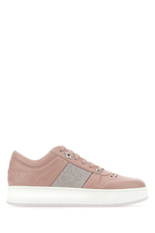 jimmy choo sparkly trainers