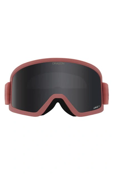 Dragon Dx3 Otg Snow Goggles With Base Lenses In Light Mauve/ Dark Smoke
