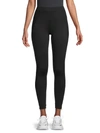 Hard Tail Women's Ankle-zip Leggings In Black