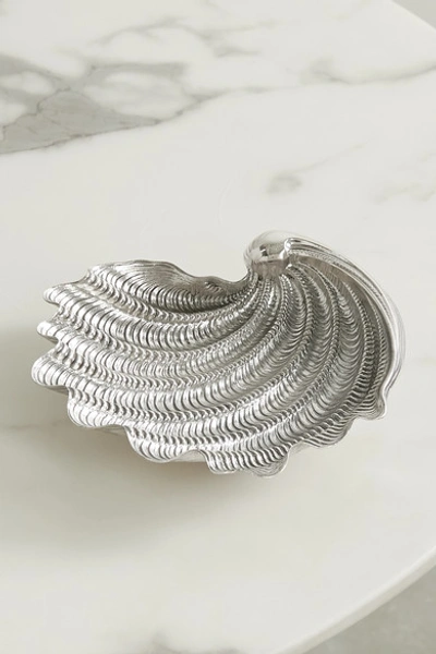 Buccellati Tridacna Silver Bowl In Silver