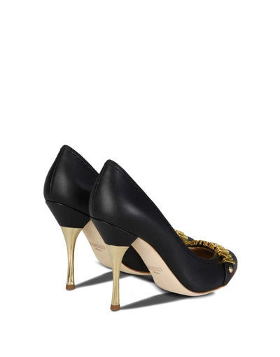 Moschino Heel In Black