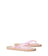 Tory Burch Printed Thin Flip-flop In Peony Pink/pink Porcelain Floral