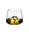 Nude Glass Mirage Whisky 4-piece Crystal Glass Set In Clear