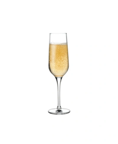 Nude Glass Refine Champagne Glass, Set Of 2 In Clear