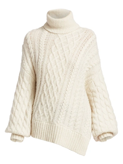 A.l.c Women's Nevelson Cable Knit Turtleneck Sweater