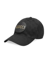 Gucci Men's Gg Canvas Baseball Cap In Black