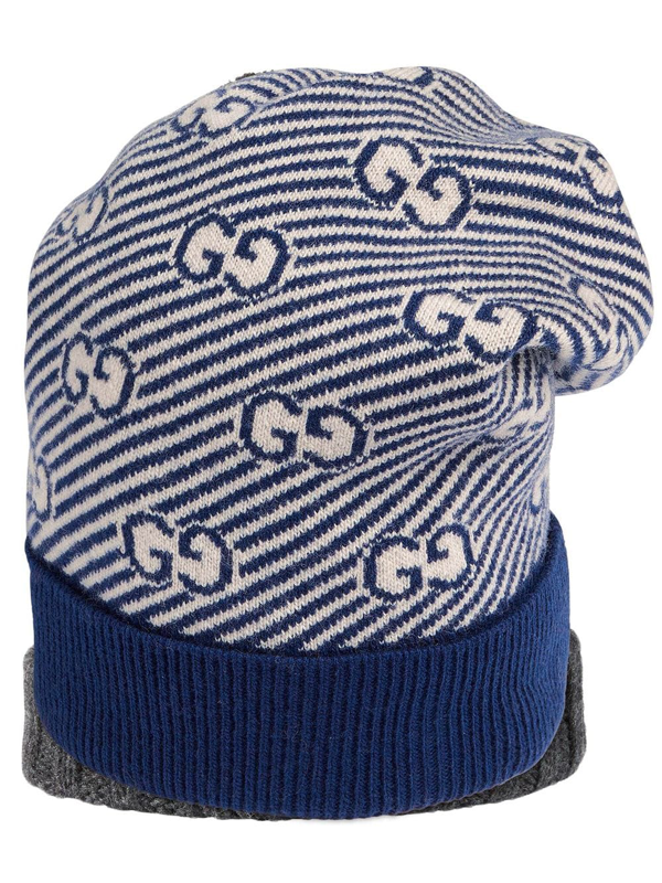 blue gucci beanie