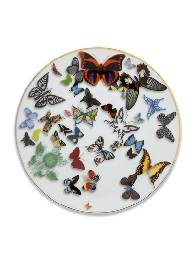 Christian Lacroix By Vista Alegre Butterfly Parade Dessert Plate/ Set Of 4