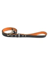 Finn And Me Leather Dog Leash In Navy