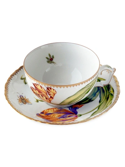Anna Weatherly Old Master Tulip Cup & Saucer