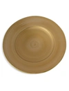 Anna Weatherly Porcelain Charger In Gold